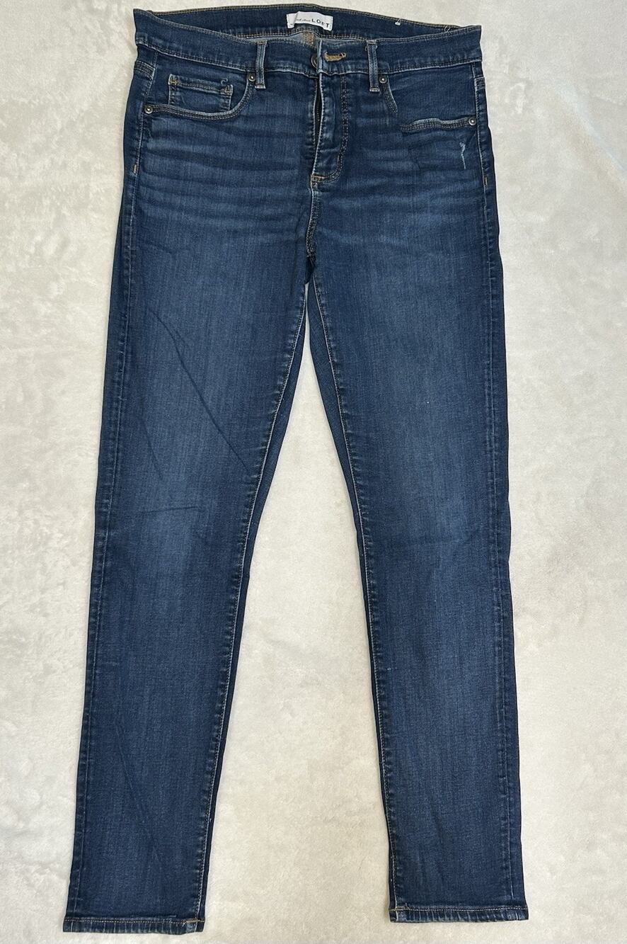 LOFT Women’s Dark Wash Skinny Jeans Size 29/8